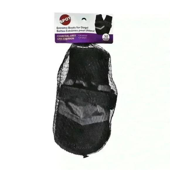 ✨Host Pick✨ 2/$25 BNWT SPOT Extreme All Weather Medium Dog Boots, 4-Pack Black - Picture 3 of 10